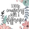 School Counselors Make A Difference: School Counselor Gifts, Counselor Journal, Teacher Appreciation Gifts, Counselor Notebook, Gifts For Counselors, ... Ruled Notebook (Teacher Gifts & Journals)