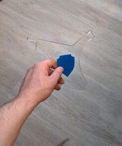 Aberlite ClearShaper - Beard Shaper Kit w/Barber Pencils - Premium Shaping Tool - 100% Clear | Many Styles - The Ultimate Beard/Hair Lineup (US Patent) - Beard Stencil Guide Template Outliner Blue 35 71zBjlSjZ4L