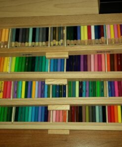 U.S. Art Supply 4 Drawer Wood Artist Supply Storage Box - Pastels, Pencils, Pens, Markers, Brushes 45 71zCbBn8DvL