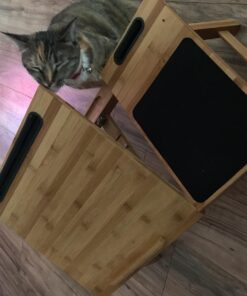 Sofia + Sam Multi Tasking Lap Desk with Adjustable Tilt Surface | Mouse Pad | Fits Laptops Up to 15" | Tablets Up to 9.6" | Smart Phones Up to 3.5" | Natural | | Computer Lap Tray 42 71zCctWOeL