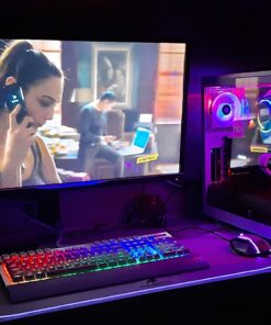 HUANUO Monitor Wall Mount Bracket, Articulating Adjustable Gas Spring Single Arm Stand with VESA Extension Kit for 17 to 32 Inch LCD Computer Screens - VESA 75x75,100x100 38 71zDHiRWHqL