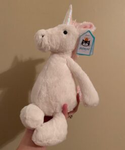 Jellycat Bashful Unicorn Stuffed Animal, Medium, 12 inches Medium - 12" 32 71zDObVc3tL
