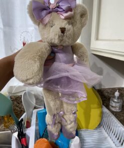 Bearington Tootsie Ballerina 15 Inch Teddy Bears for Girls - Ballerina Stuffed Animals - Dance Recital Gifts for Girls 15" Tootsie 23 71zDT9Jp55L