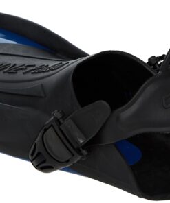 Short Adjustable Fins - Snorkeling Versatile Open Heel to use also Barefoot - PALAU SAF made in Italy by Cressi: quality since 1946 X-Small/Small blue 10 71zDidV6UxL