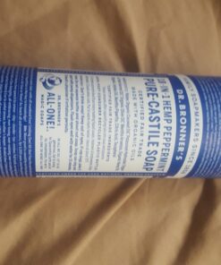 Dr. Bronner's, Liquid Soap, Peppermint Hemp, 16 oz 5 71zDrfe96DL