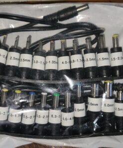 Onite Dc Charging Cable, with 28pcs Different Size DC Famale 5.5x2.1mm to Male Plug Tips and 3pcs USB Cable or DC to DC Cord 20 71zEKhr3wEL