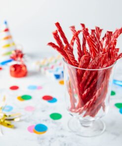 TWIZZLERS Twists Strawberry Flavored Licorice Style, Low Fat Candy Tub, 5 lb 5 Pound (Pack of 1) 20 71zF1H8ckHL