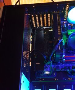 upHere RGB LED 120mm Case Fan,Quiet Edition High Airflow Adjustable Color LED Case Fan for PC Cases, CPU Coolers,Radiators System,5-Pack / C8123 68 71zFBafuZRL