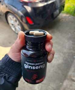 NutraChamps Korean Red Panax Ginseng Capsules | Extra Strength Ginsenosides for Energy, Focus, Performance, Vitality & Immune Support | Korean Red Ginseng Root Extract Powder Supplement | Vegan Pills 27 71zFRvvYqqL