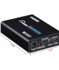 Tendak 3RCA CVBS Composite & S-Video R/L Audio to HDMI Converter Adapter Support 720P/1080P with 3RCA S-Video Cable for NES SNES N64 PS2 PS3 HDTV 26 71zFeh6WKOL
