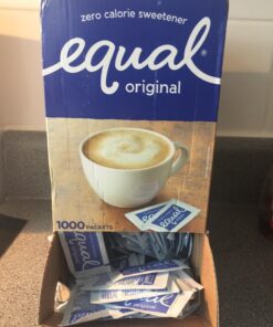 EQUAL Original Zero Calorie Sweetener, Sugar Substitute, 1000 Packets 1000 Count (Pack of 1) 25 71zGPH0XdUL