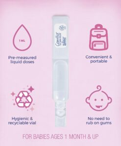 Boiron Camilia Teething Drops for Daytime and Nighttime Relief of Painful or Swollen Gums and Irritability in Babies - 30 Count 30 Count (Pack of 1) 21 71zGfXhDdYL