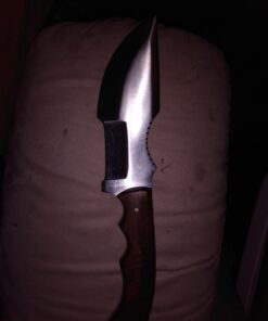 Ottoza Handmade D2 Steel Tracker Knife - Survival Knife - Camping Knife - Outdoor Knife - D2 Tools Steel Hunting Knife with Sheath Horizontal Carry Fixed Blade Knife No:116 Classic 53 71zHWPs65DL