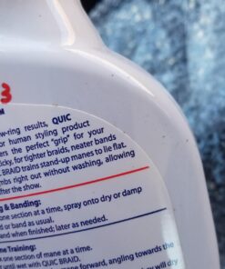 Exhibitor's Quic Braid for Total Mane & Tail Control 16 oz Spray 15 71zHy3WRz4L