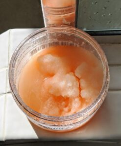 Himalayan Salt Scrub Face Foot & Body Exfoliator Infused with Collagen and Stem Cell Natural Exfoliating Salt Body Scrub for Toning Cellulite Skin Care by M3 Naturals 12 Ounce (Pack of 1) 48 71zI zn99HL 1