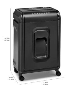 Amazon Basics 8 Sheet High Security Micro Cut Shredder with Pullout Basket, Black 25 71zJ5cbTeOL