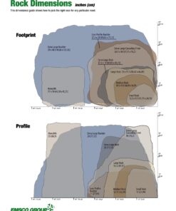 Emsco Group 2185 Large – Lightweight Landscape Rock-Resin, Granite 24 71zJnR2LtjL 2