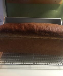 Focus Foodservice 16 by 4-Inch Single Pullman 2-Pound Bread Pan Commercial Bakeware, 2 Pound, Silver 19 71zK1p1CNkL