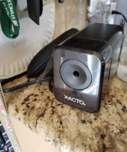 X-ACTO 1818LMR XLR Office Electric Pencil Sharpener, Charcoal Black 46 71zKHLWdpXL