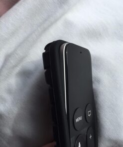 Fintie Protective Case for Apple TV 4K/ HD Siri Remote (1st Gen) - Honey Comb Lightweight Anti Slip Shockproof Silicone Cover for Apple TV 4K 5th 4th Gen Siri Remote Controller, Black 50 71zKaciYaxL