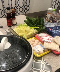 Aroma Housewares ASP-137 Grillet 3Qt. 3-in-1 Cool-Touch Electric Indoor Grill Portable, Dishwasher Safe, 3-Quart, White 47 71zKcOWx7L