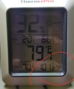 Hydrofarm FLT44 System 4' Fluorescent Grow Light, 1 Count (Pack of 1), White 4 Tubes 4-Feet 16 71zKcbat6bL