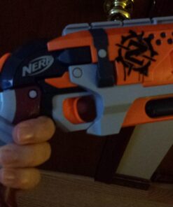 NERF Zombie Strike Hammershot Blaster (Amazon Exclusive) Frustration-Free Packaging 30 71zLLi32c5L