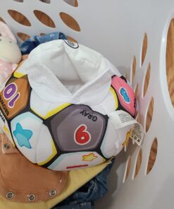 Fisher-Price Laugh & Learn Baby Musical Learning Toy, Singin’ Soccer Ball Plush With Songs Sounds & Phrases For Ages 6+ Months Retail Packaging 29 71zLhDowJoL