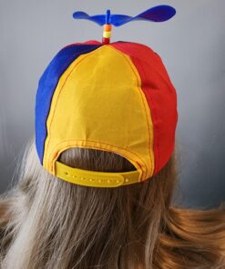 Forum Novelties unisex adult Classic Propeller Hat Costume Headwear, Multi, One Size US 39 71zLle7C7EL