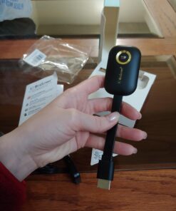 SmartSee HDMI Wireless Display Receiver WiFi 4K 1080P Mobile Screen Cast Mirroring Adapter Dongle for iPhone Mac iOS Android to TV Projector Support Miracast Airplay DLNA No Switching (2.4G) 31 71zM36pbNqL