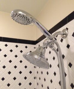 Delta Faucet U4920-PK 3-Way Shower Arm Diverter with Handshower Mount, Chrome,1 34 71zM3eP4CUL