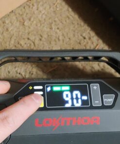 LOKITHOR JA400 1750A 12V Jump Starter with Air Compressor, 60W Two-Way Fast Charing, Lithium Car Battery Starter with 150PSI Digital Tire Inflator, Booster Pack for 7.5L Gas or 5.5L Diesel Engines 25 71zM6wY368L