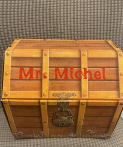 Teacher Created Resources TCR5048 Treasure Chest, 9.5 inch X 8 inch X 8.5 inch, Brown 27 71zM9q7AL