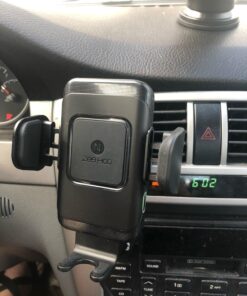 ZeeHoo Wireless Car Charger,15W Fast Charging Auto-Clamping Car Mount,Windshield Dash Air Vent Phone Holder for iPhone 15 14 13 12 Mini 11 Pro Max XS XR Black 43 71zMNt8ePbL