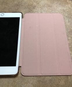 MoKo Case Fit iPad Mini 5 2019 (5th Generation 7.9-inch) iPad Mini 4, Slim Smart Shell Stand Folio Protective Cover with Soft TPU Translucent Frosted Back, Auto Wake/Sleep - Rose Gold 75 71zMdIuV82L