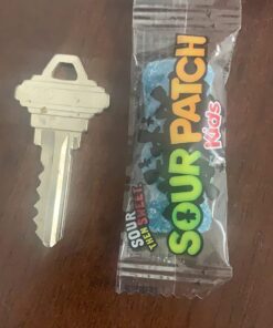 SOUR PATCH KIDS Big Individually Wrapped Soft & Chewy Candy, Christmas Candy Stocking Stuffers, 240 Count Box Mixed-Fruit 57 71zMpQIzZcL