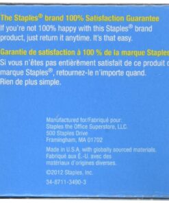 STAPLES 52477-P12 Invisible Tape 12 Pack (Each 36 Yards) 8 71zN eQg74L