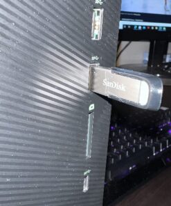 SanDisk 128GB Ultra Flair USB 3.0 Flash Drive - SDCZ73-128G-G46, black 59 71zN3zCnY7L