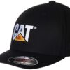 Caterpillar Men's Trademark Stretch-Fit Cap Large-X-Large Black 27 71zN6Kjc8wL
