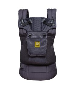 LÍLLÉbaby Complete Airflow Ergonomic 6-in-1 Baby Carrier Newborn to Toddler - with Lumbar Support - for Children 7-45 Pounds - 360 Degree Baby Wearing - Inward and Outward Facing - Charcoal All Charcoal 1 Count (Pack of 1) 17 71zNCSaoCTL
