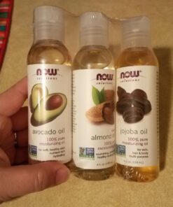 Now Foods Variety Moisturizing Oils Sampler: Sweet Almond, Avocado, and Jojoba Oils - 4oz. Bottles each 38 71zNXwisfuL