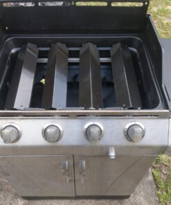 Direct store Parts Kit DG166 Replacement for Charbroil Commercial Gas Grill 463268606,463268007 Repair Kit (SS Burner+SS carry-over tubes + Porcelain Steel Heat Plate+Porcelain Cast Iron Cooking Grid) 33 71zO5O9lE2L