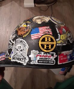 Fibre-Metal Hard Hat Injection Molded Roughneck Fiberglass with 8-Point Ratchet Suspension Black 7 71zONSbnKjL