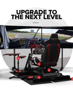 Next Level Racing GTTrack Simulator Cockpit (NLR-S009) 33 71zOstQbfRL