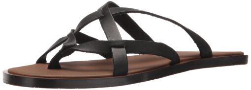 Sanuk Women's Yoga Strappy Sandal 06 M US Black