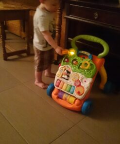 VTech Sit-to-Stand Learning Walker (Frustration Free Packaging) , Orange 23 71zQseGB8BL