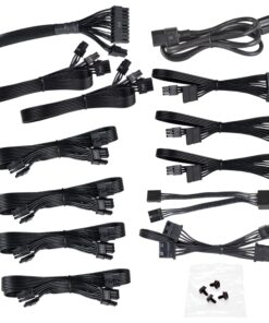 EVGA 850 GQ, 80+ GOLD 850W, Semi Modular, EVGA ECO Mode, 5 Year Warranty, Power Supply 210-GQ-0850-V1,Black 18 71zR3rhnhuL