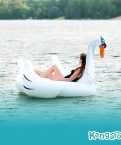 One Giant Swan Inflatable Pool Float I 78 x 55 Inflatable Kiddie Pool for Kids, Adults and Toddlers I Blow Up Pool Floats for Swimming Pool Lounger I Bachelorette Pool Floats Swimming Pool Toys Rafts 29 71zRGAkKLvL