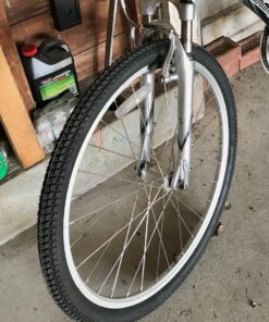 Schwinn Replacement Bike Tire, Mountain, Cruiser, and Hybrid Bicycle Tires, Multiple Size Options Hybrid/Kevlar 26-Inch x 1.95-Inch 43 71zSL4FItXL