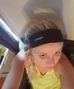 Halo Headband Halo II, Sweatband Pullover for Men and Women, No Slip With Moisture Wicking Dryline Fabric Black 31 71zSRrvOdJL